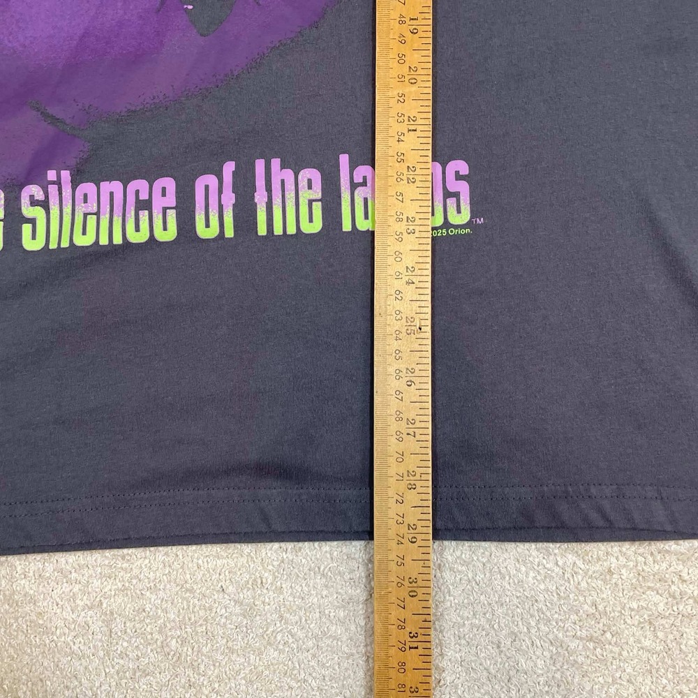 The Silence of the Lambs Movie Graphic T-Shirt Charcoal Gray 2XL Mad Engine 2023 - Picture 4 of 5